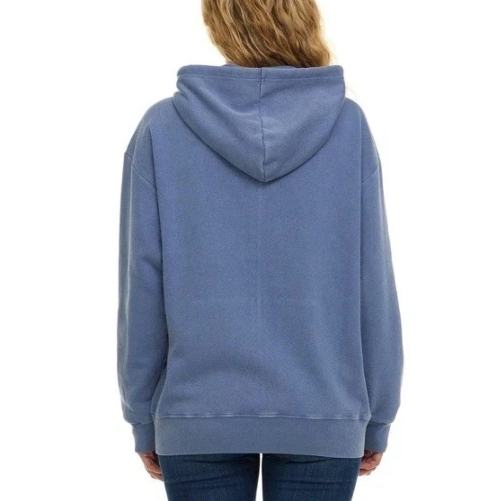 NWT Disney Blue Stitch Patch Zip Hoodie - Picture 7 of 10